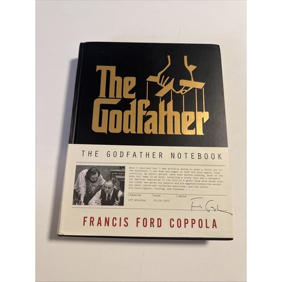 Other - The Godfather Notebook - Francis Ford Coppola - 1st‎ Edition/1st Print - VG